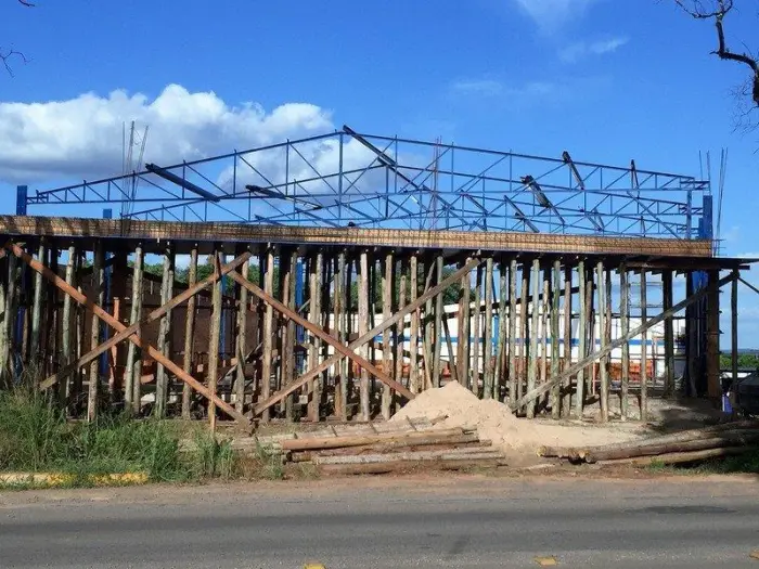 Empresas de fabricação de estrutura metálica, obra Formafer